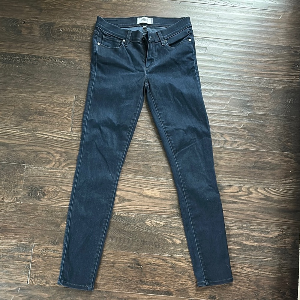 PAIGE Dark Blue Women's Jeans